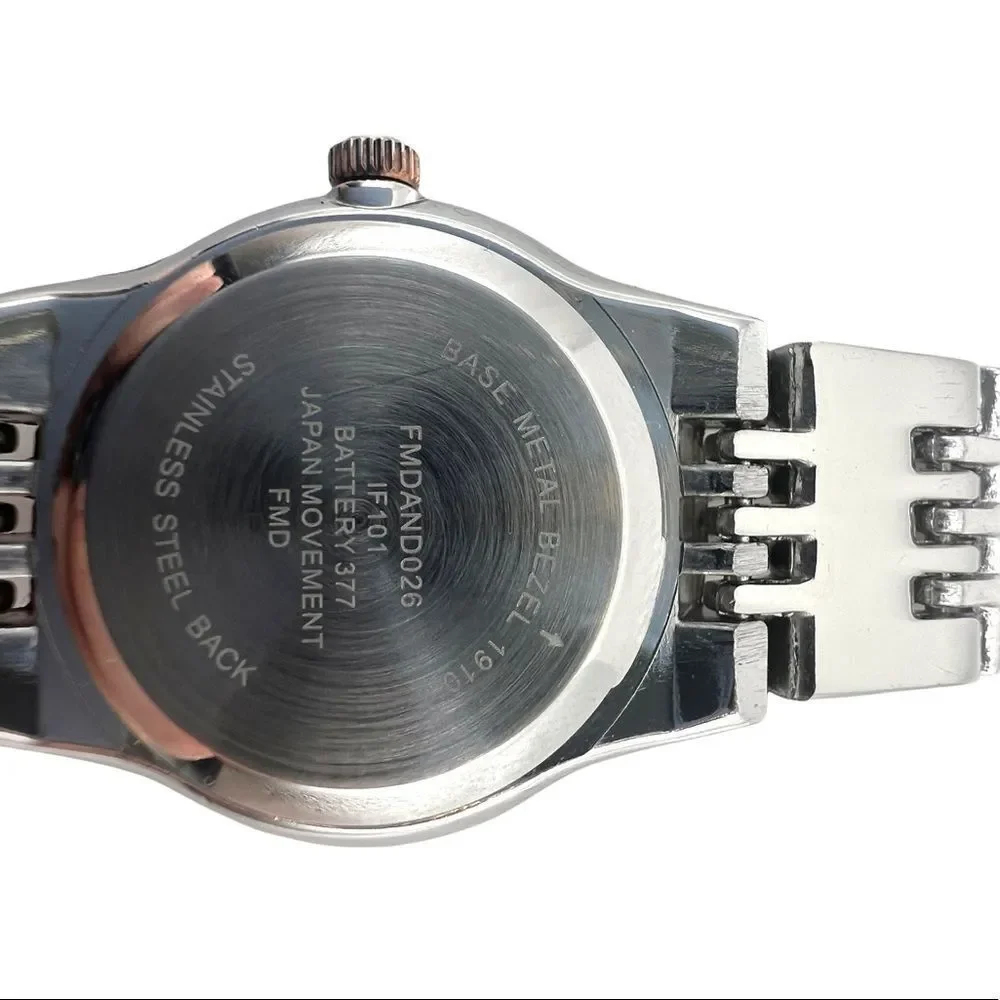 ⏱Multi-toned Bezel Stainless Steel Watch⏱ - Picture 7 of 8
